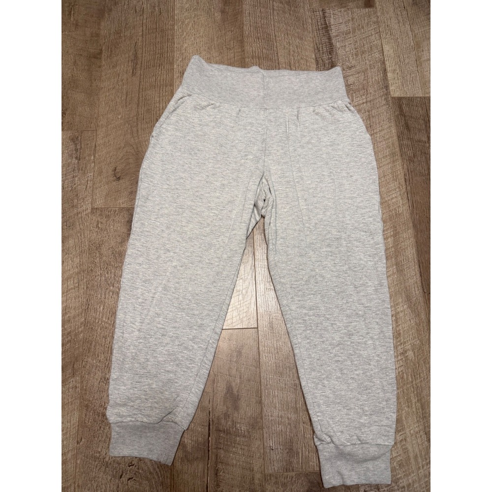 Nike Yoga Dri-FIT 7/8 Joggers Gray M Flow Hyper Mid Rise Athleisure Sweatpants - Picture 3 of 14